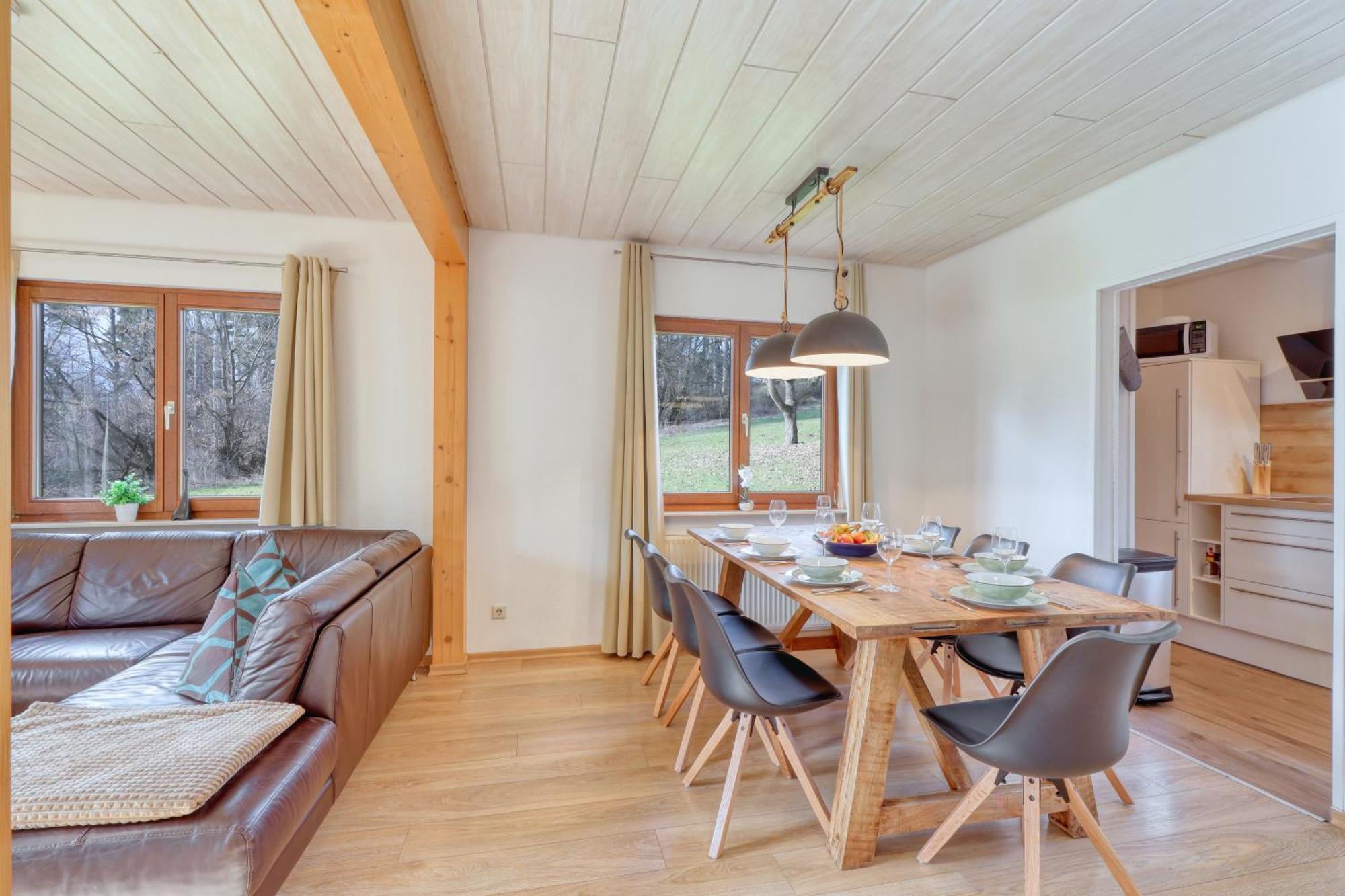 Waldfee Mit Eigener Sauna キルヒハイム エクステリア 写真